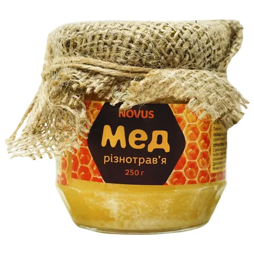 Мед Novus різнотрав'я натуральний 250г