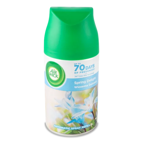 Балон Змінний Для Автоматичного Освіжувача Повітря Spring Delight Pure Freshmatic Air Wick 250мл