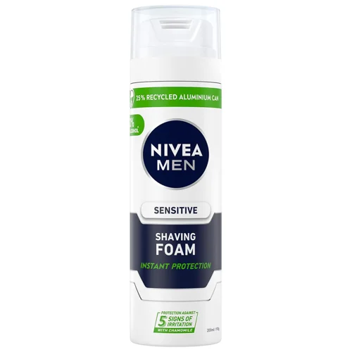 Піна для гоління Nivea Men для чутливої шкіри 200мл