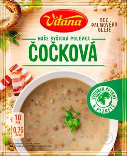 Суп з сочевиці 90г тм Vitana