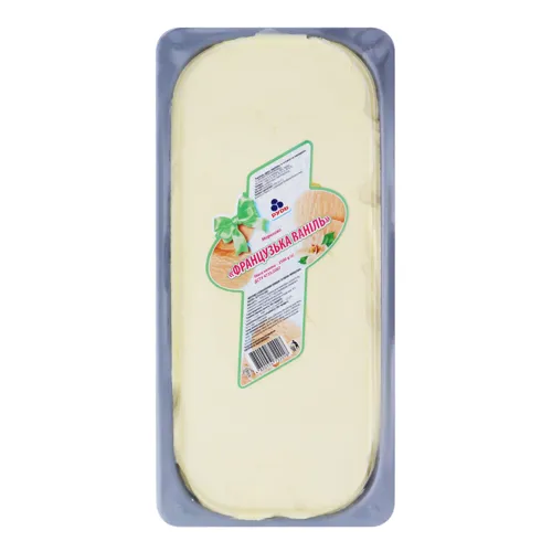 Морозиво Французька ваніль Рудь п/у 2.5кг