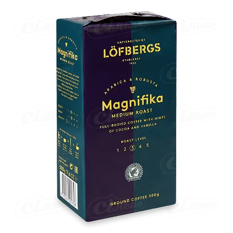 Кава мелена Lofbergs «Магніфіка», 500г