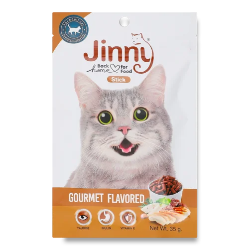 Корм Для Дорослих Котів Палички Gourmet Jinny В/ґ 35г