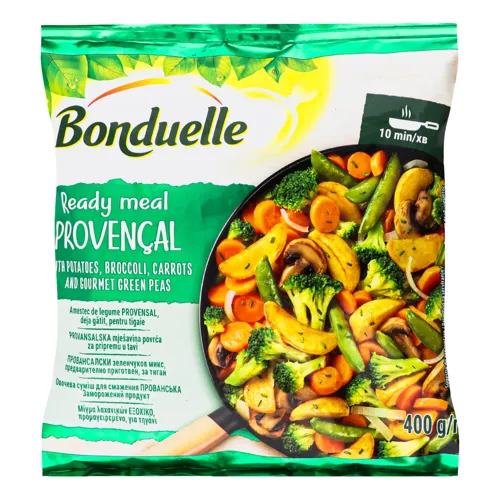 Суміш овочева заморожена для смаження Прованська Bonduelle м/у 400г