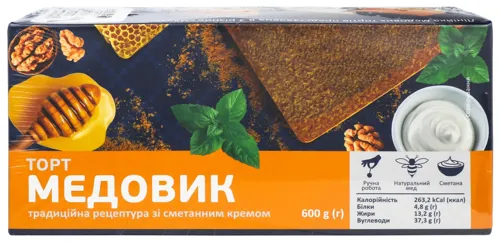 Торт медовик 600г