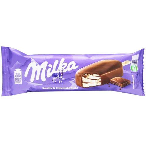 Морозиво Milka Vanilla 64г