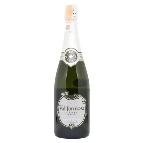 Вино ігристе Vallformosa Classic Semi-Seco біле напівсухе 12% 0,75л