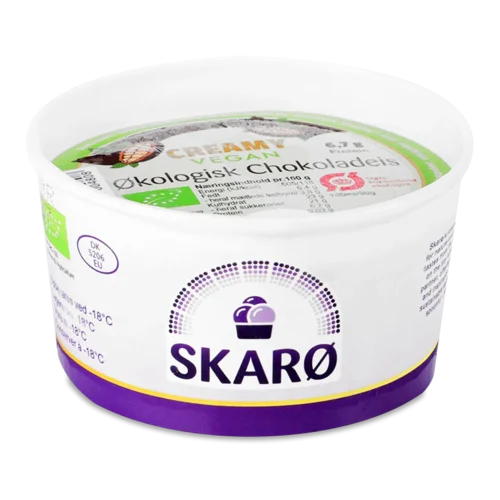 Морозиво Skaro кремове Шоколад веган