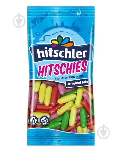 Цукерки жувальні Hitschies Mini Mix, 75г