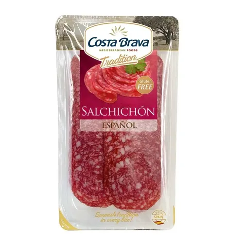 Ковбаса Costa Brava Сальчічон Еспаньол сиров’ялена, нарізана 100г