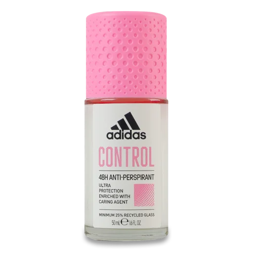 Дезодорант-антиперспірант Кульковий Control Adidas 50мл