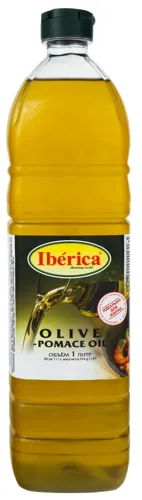 Оливкова олія з вижимок рафінована з додаванням олії оливкової нерафінованої Iberica п/пл 1л