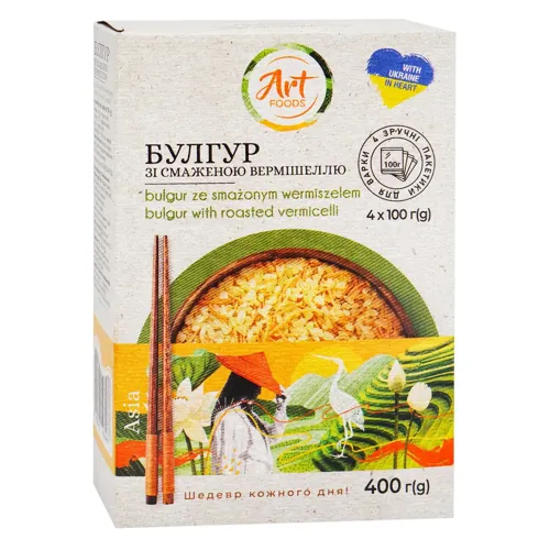 Булгур Art Foods з вермішеллю 4*100г