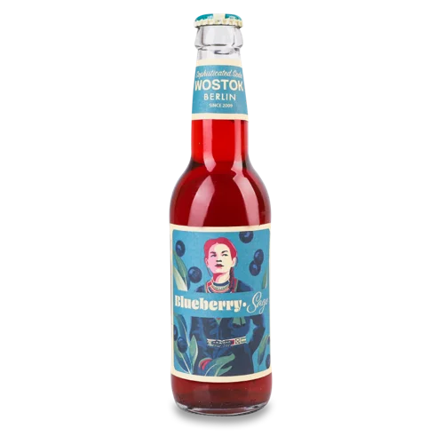Напій Безалкогольний Blueberry-Sage Вищого Ґатунку, з/б 0.33л