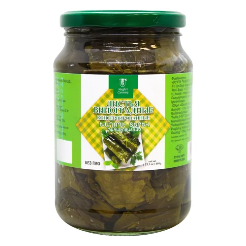 Листя виноградне Meghri Cannery 660г