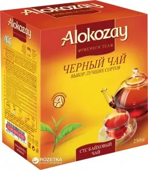 Чай чорний гранульований Alokozay СТС 250г