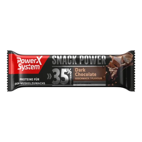 Батончик Power System Snack протеїновий зі смаком темного шоколаду