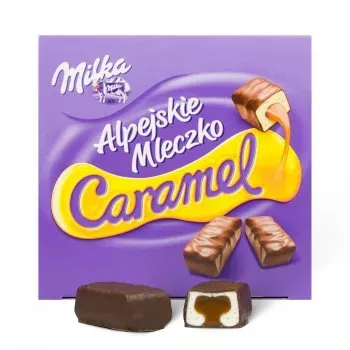Цукерки Milka Alpejskie Mleczko Caramel 350 г