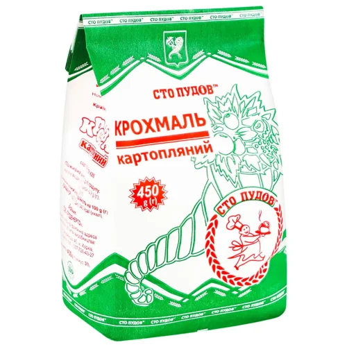 Крохмаль Сто Пудів картопляний 500г