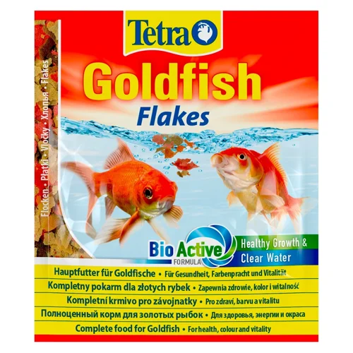 Корм Tetra Goldfish для золотих рибок в пластівцях 12г