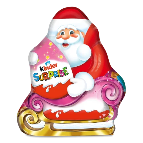 Шоколад Фігурний Молочний з Молочним Внутрішнім Шаром та Іграшкою Kinder Surprise, в/ґ, 75г