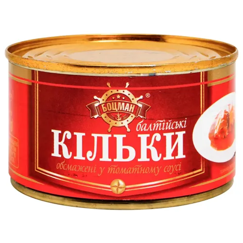 Кільки Боцман балтійські у томатному соусі 230г