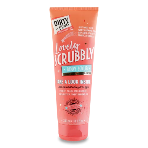 Скраб для Тіла Lovely Scrubbly, Дерев'яний Works, 250мл
