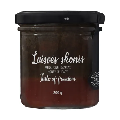 Медовий делікатес полуниця м'ята обліпиха Тріо IGMIS с/б 200г