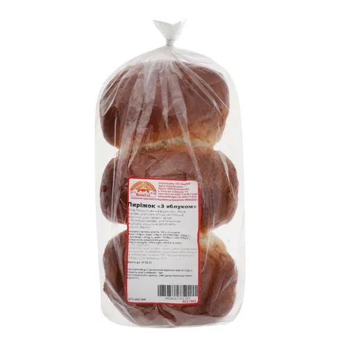 Пиріжок з яблуком НіжинХліб м/у 3х80г