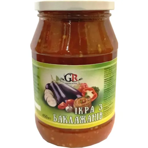 Ікра Grand Ragu з баклажанів 450г