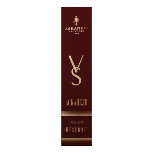 Коньяк ординарний VS Askaneli Brothers 0.5л 40%