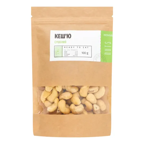 Кеш'ю сушений Novus д/п 100г