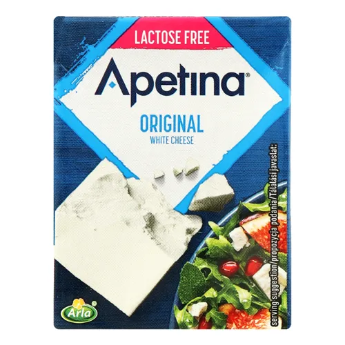 Сир 47% м'який безлактозний Apetina Arla т/п 200г