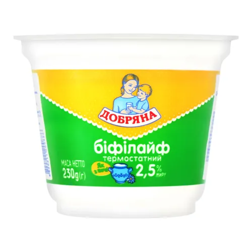 Біфілайф 2.5% термостатний Добряна 230г