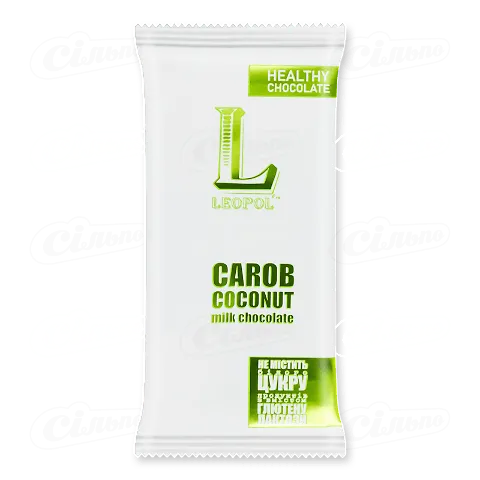 Батончик Лавка традицій Leopol Кероб мілк веганський без цукру, 25г