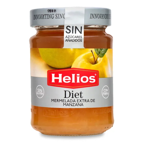Джем Helios з яблук без цукру 280г
