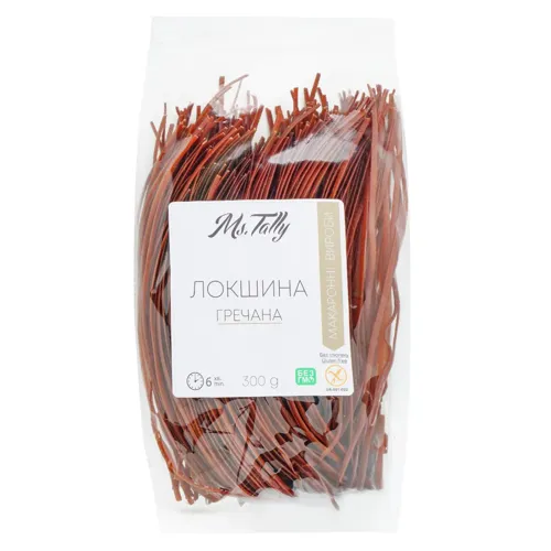 Макаронні вироби Ms.Tally Локшина гречана 300г