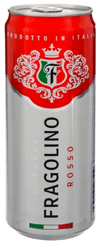 Фраголіно Letizia Rosso червоне напівсолодке 0.33л