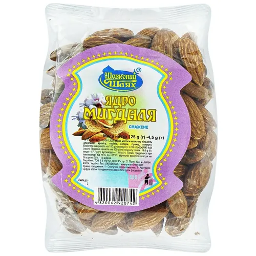 Мигдаль Шовковий шлях смажений 125г