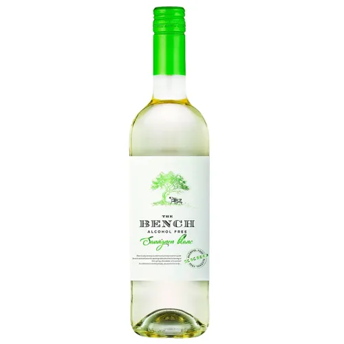 Вино The Bench Sauvignon безалкогольне біле напівсухе 0,5% 0.75л