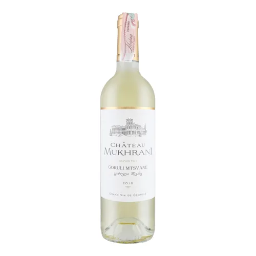 Вино 0.75л Горулі Мцване біле сухе Chateau Mukhrani
