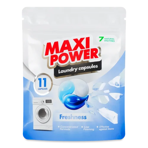 Пральні Капсули Світлі Maxi Power, Вищий ґатунок, 11х12г