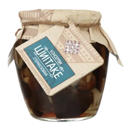 Шиітаке консервовані Лавка традицій с/б 350г