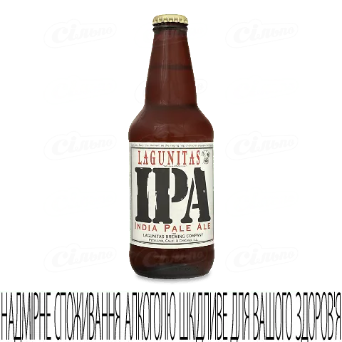 Пиво Lagunitas IPA світле, 0,355л