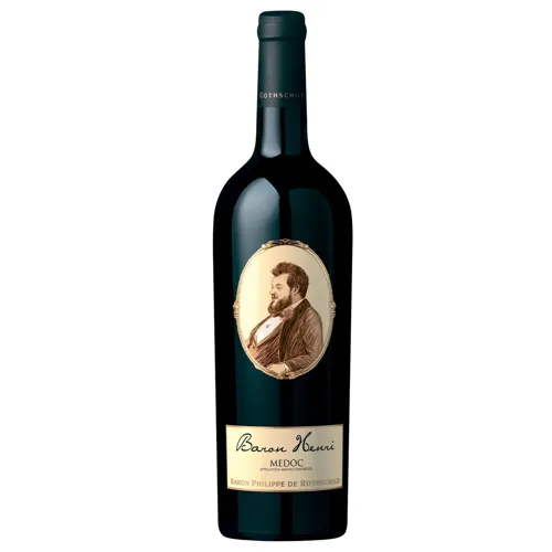 Вино Baron Philippe de Rothschild Baron Henri Medoc червоне сухе 14% 0,75л