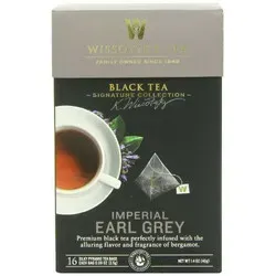Чай черний Wissotzky Tea ImperEarlGrey з ароматом бергамота 16*2,5г/уп
