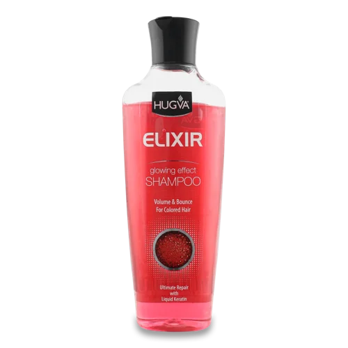 Шампунь для Фарбованого Волосся Volume&Bounce Elixir Hugva, 300мл