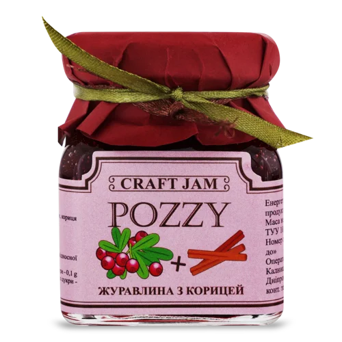 Джем Журавлина З Корицею, с/б 130г