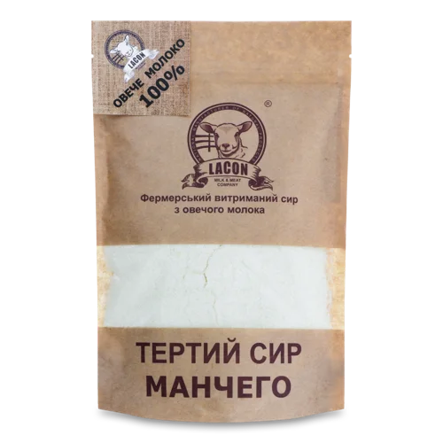 Сир Тертий З Овечого Молока Манчего 45% Lacon д/п, 80г