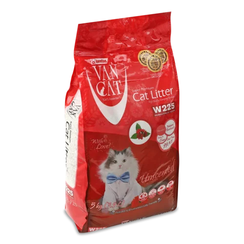 Котячий Наповнювач Білий Super Premium VanCat, в/ґ, 5кг